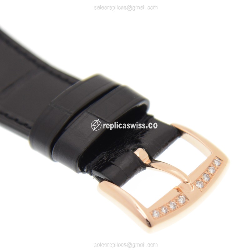 Franck Muller 952 QZ MOP D 1R CD8 NI (5N) LONG ISLAND Quartz 18kt Rose Gold & Diamonds