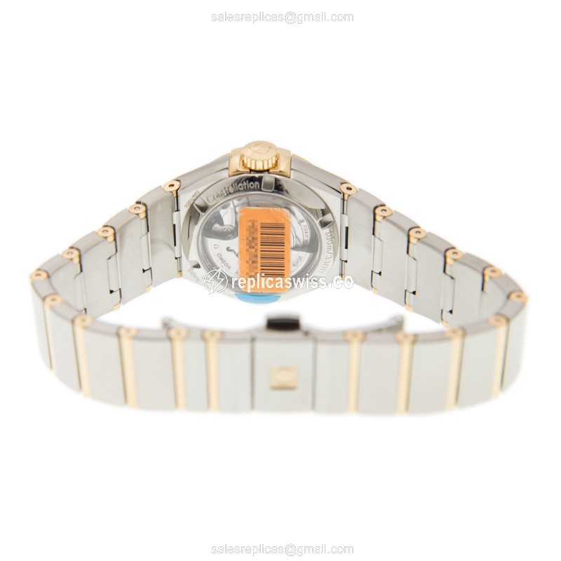 Omega 127.20.27.20.55.002 CONSTELLATION Automatic 18kt Gold & Steel