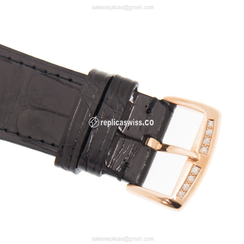 Franck Muller 6002 M B QZ REL R MOP D 1R (5N) MASTER SQUARE Quartz 18kt Rose Gold & Diamonds