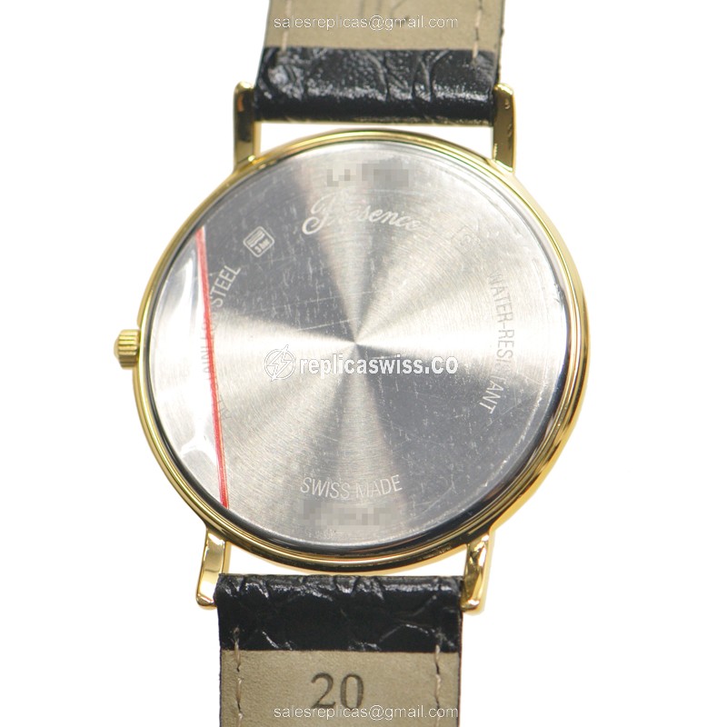 Longines L4.790.2.11.2 PRESENCE Quartz 18kt Rose Gold & Steel