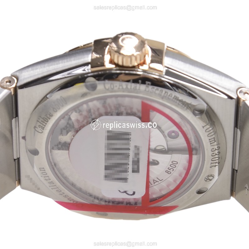 Omega 123.25.38.21.63.001 CONSTELLATION Automatic 18kt Rose Magic & Diamond