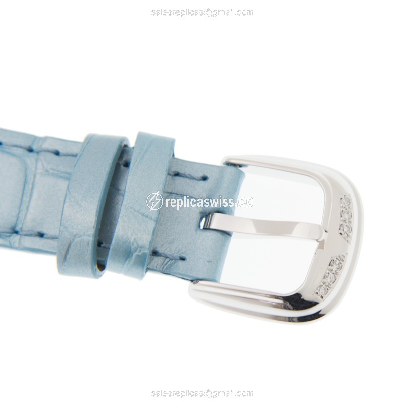 Franck Muller 7502 QZ D 1R (AC)-BLUE CINTREE CURVEX Quartz Stainless Steel & Diamonds