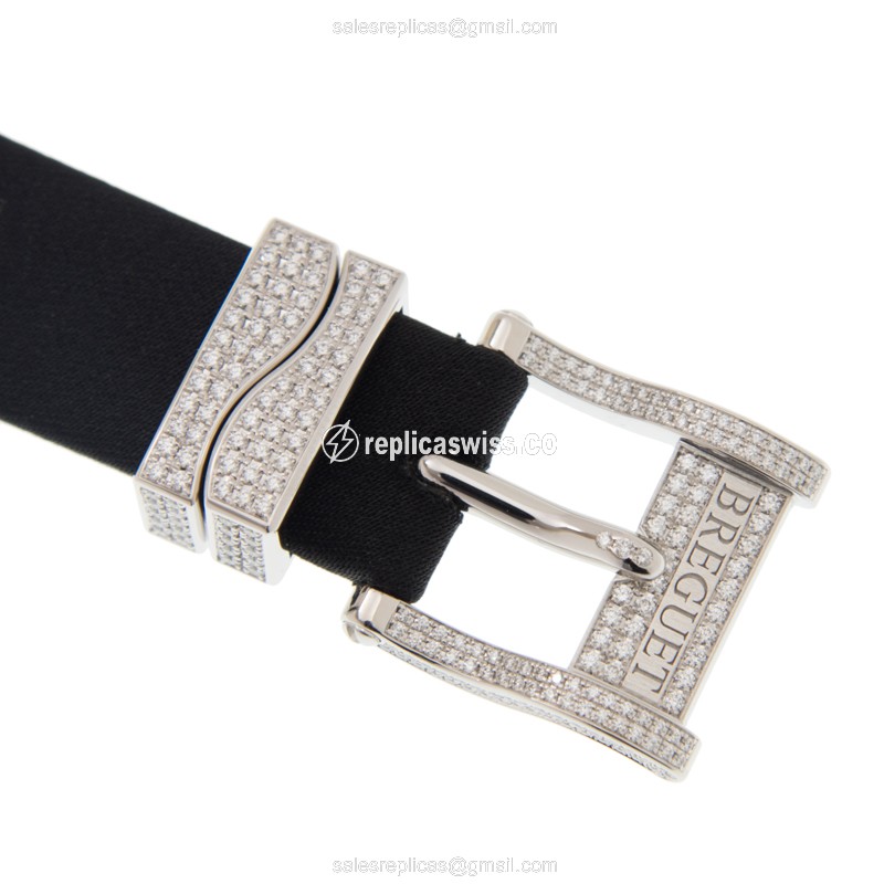 Breguet 8818BB/59/864/DD0D MARINE Automatic 18kt White Gold & Diamond