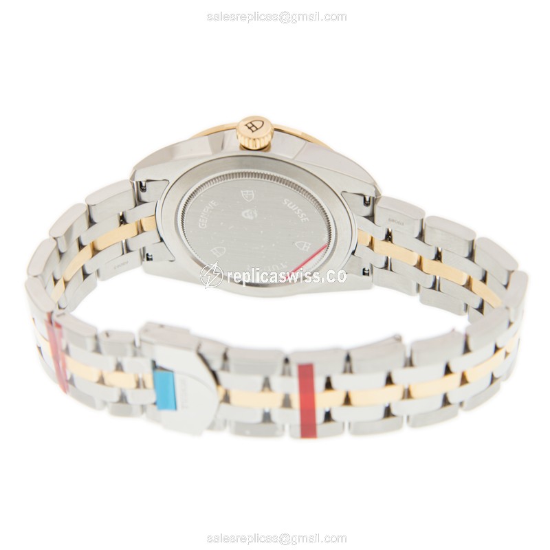 Tudor 56003-68063-WT GLAMOUR DATE Automatic Gold & Steel