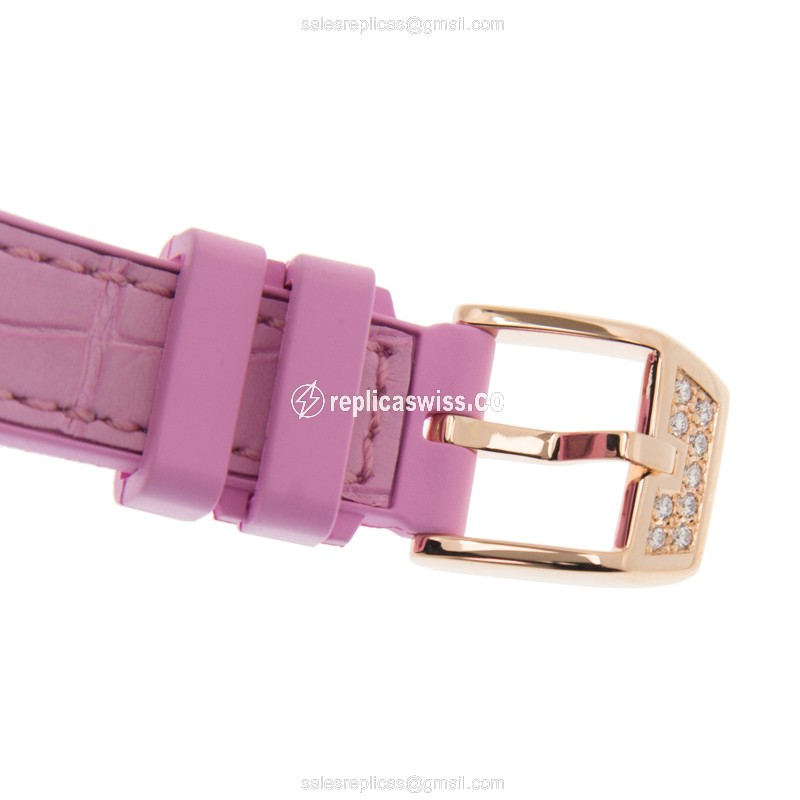 Franck Muller V29 QZ D CD(5N.RS) VANGUARD Quartz 18kt Rose Gold & Diamonds