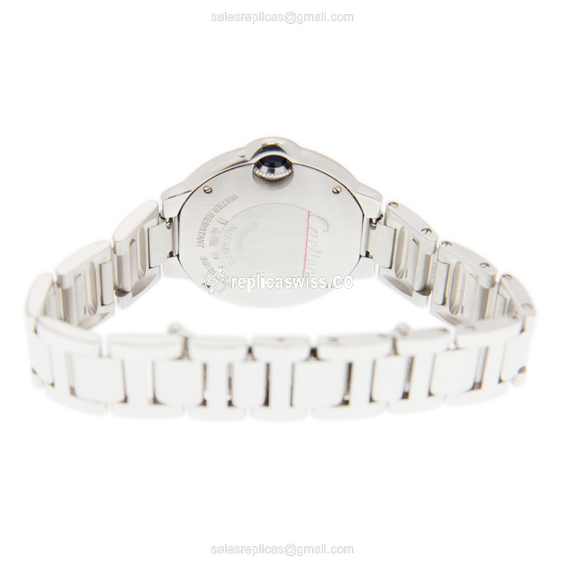 Cartier WE902065 BALLON BLEU Automatic 18kt White Gold & Diamond