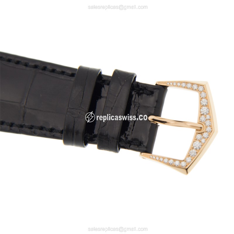 Patek Philippe 5077/100R-027 CALATRAVA Automatic 18kt Rose Gold & Diamonds