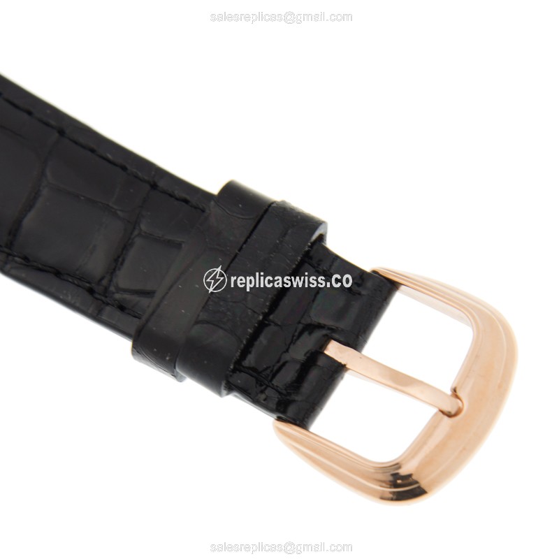 Franck Muller 7851 SC DT (5N) - BLACK HANDS CINTREE CURVEX Automatic 18kt Rose Gold