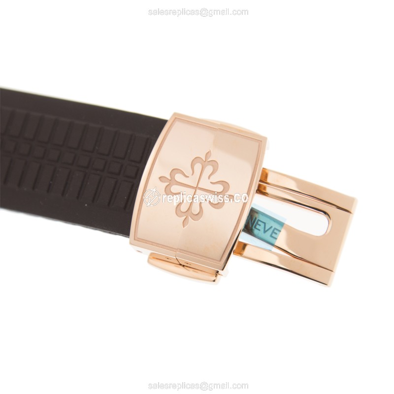 Patek Philippe 5167R-001 AQUANAUT Automatic 18kt Rose Gold