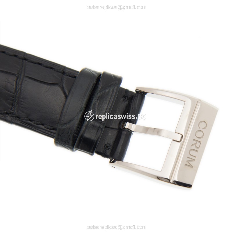 Corum 113.169.69/0001 0000 BRIDGE Manual Wind 18kt White Gold & Diamond