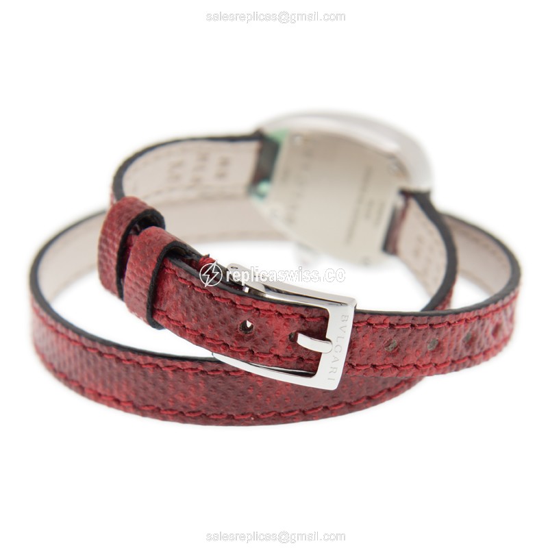 Bulgari 102780 SERPENTI Quartz Stainless Steel & Diamonds