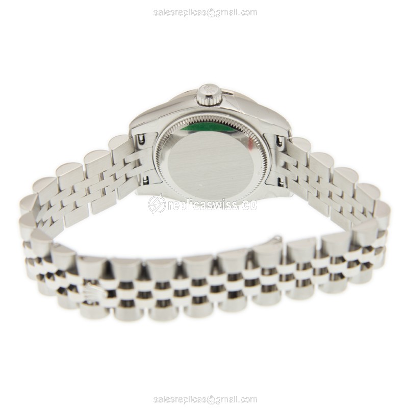 Rolex 179384GSV LADY DATEJUST Automatic 18kt White Gold & Diamond & Steel