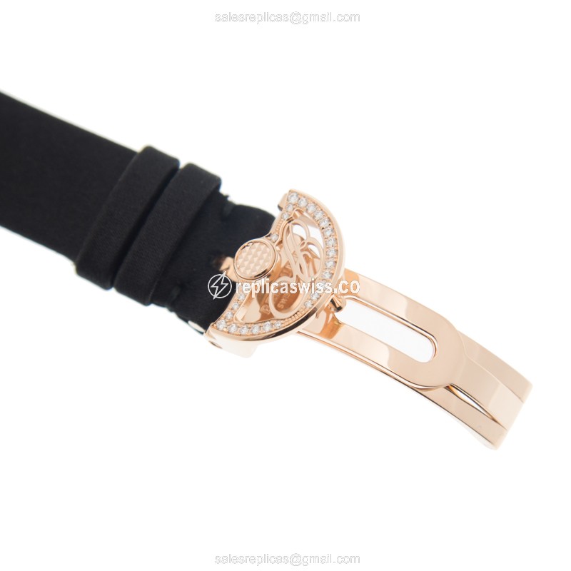 Breguet 8928BR/5W/844/DD0D REINE DE NAPLES Automatic 18kt Rose Gold & Diamonds