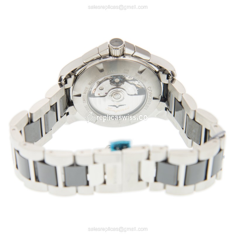 Longines L2.744.4.56.7 CONQUEST Automatic Ceramic & Steel