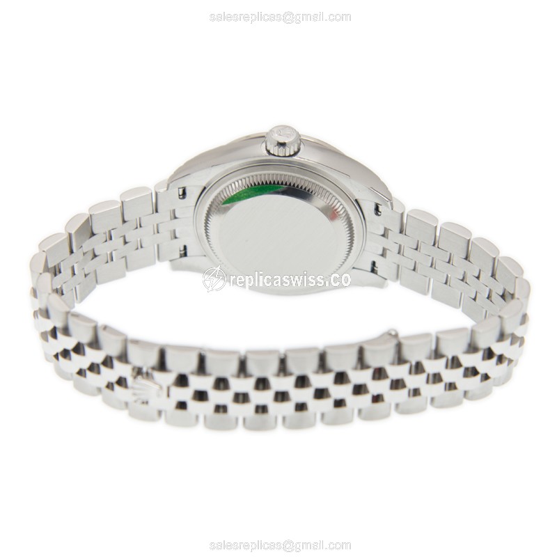 Rolex 279384RBR-0003 LADY DATEJUST Automatic 18kt White Gold & Diamond & Steel
