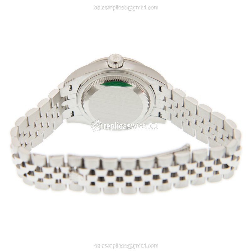 Rolex 279384RBR-0017 LADY DATEJUST Automatic 18kt White Gold & Diamond & Steel