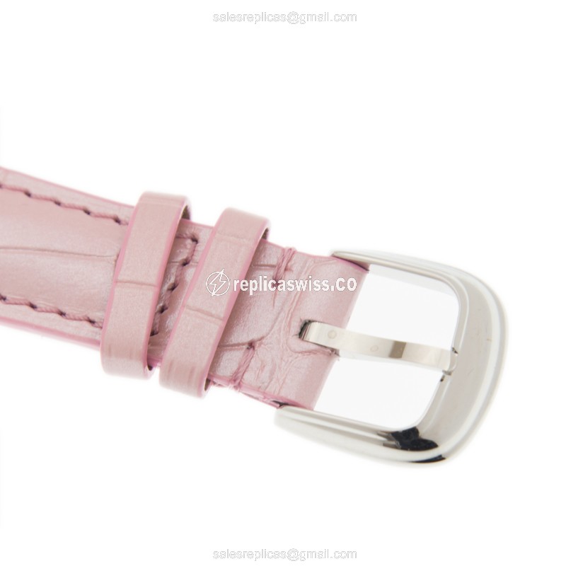 Franck Muller 7502 QZ (AC) - PINK CINTREE CURVEX Quartz Stainless Steel