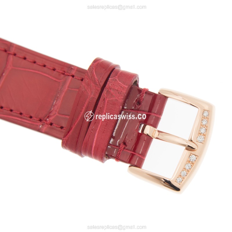 Franck Muller 952 QZ REL 8CD MOP RS D 1R(5N) LONG ISLAND Quartz 18kt Rose Gold & Diamonds