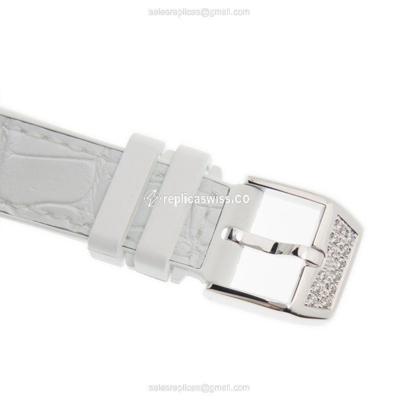 Franck Muller V 32 SC AT FO COL DRM D CD (OG.BC) VANGUARD Automatic 18kt White Gold & Diamond