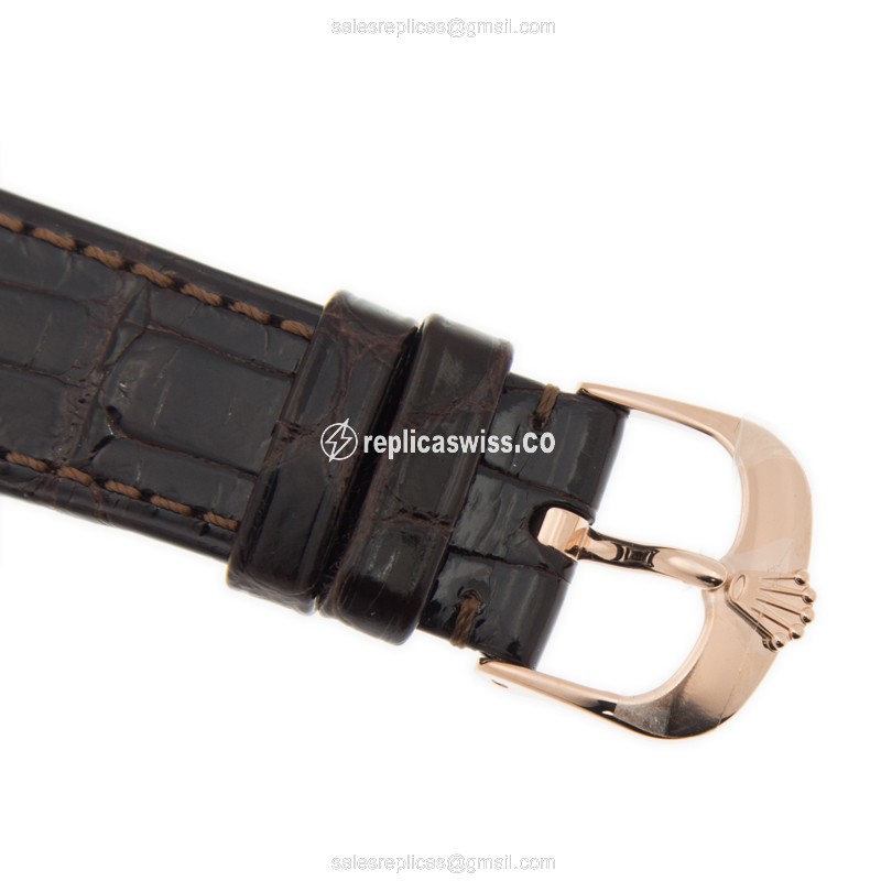 Rolex 50525 CELLINI SERIES Automatic 18kt Rose Gold