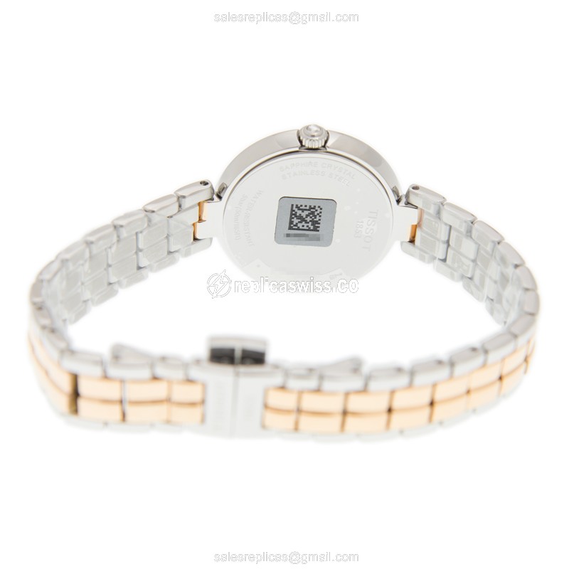 Tissot T094.210.22.111.00 FLAMINGO Quartz Gold-Plated & Stainless Steel