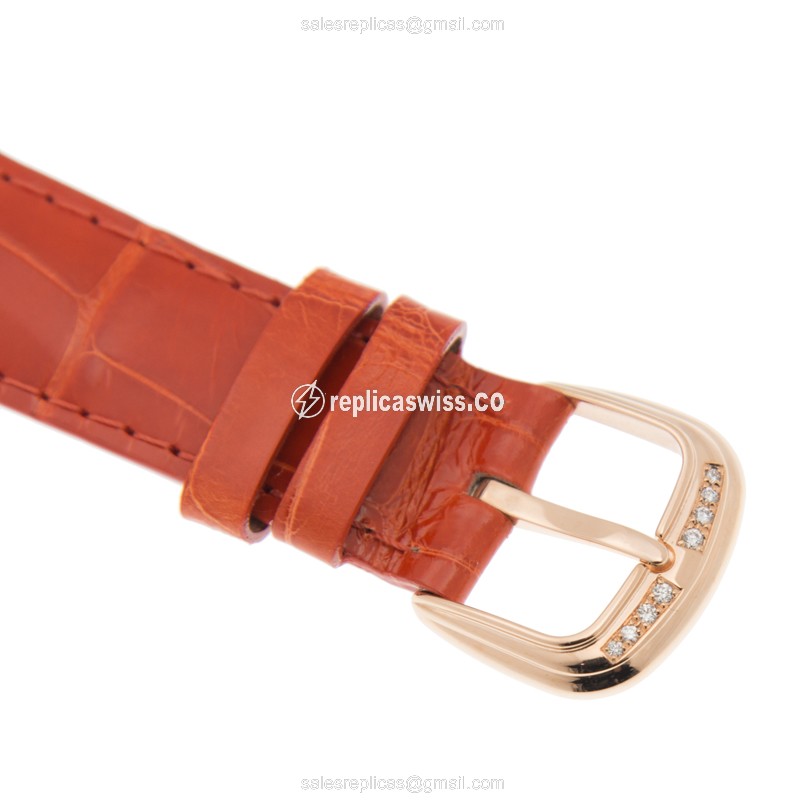 Franck Muller 5851 M SC COL DRM D 1R (5N) CINTREE CURVEX Automatic 18kt Rose Gold & Diamonds