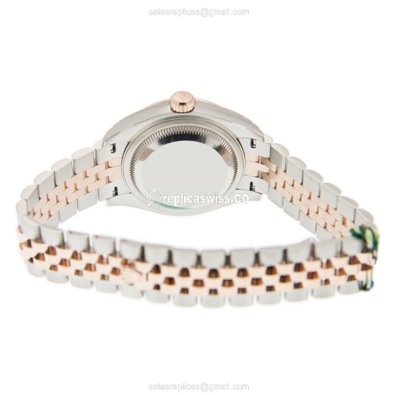 Rolex 279171WTRN_J LADY DATEJUST Automatic 18kt Rose Gold & Steel