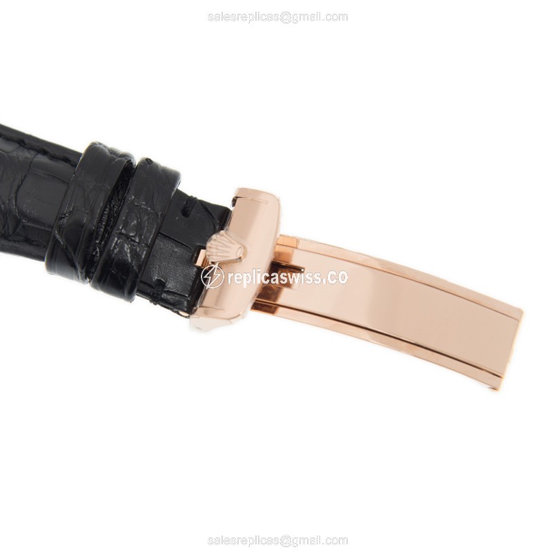 Rolex 118135GY DAY-DATE Automatic 18kt Rose Gold