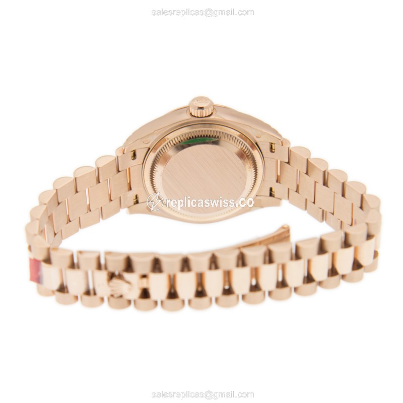 Rolex 279165BR LADY DATEJUST Automatic 18kt Rose Gold