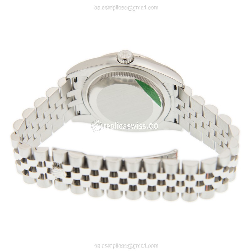 Rolex 116244G DATEJUST Automatic 18kt White Gold & Diamond & Steel