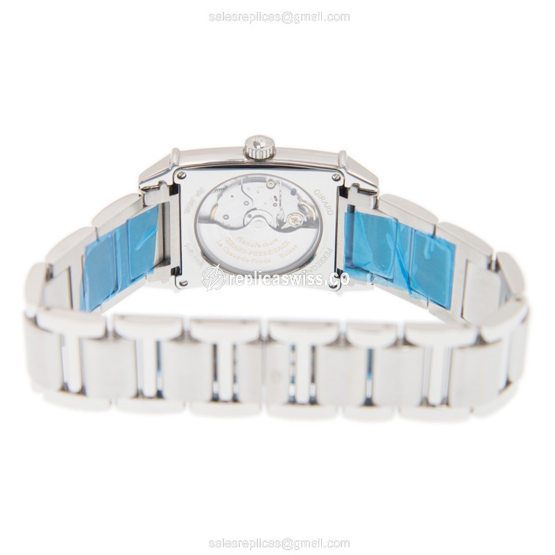 Girard Perregaux 25932D11A761-11A VINTAGE 1945 Automatic Stainless Steel & Diamonds