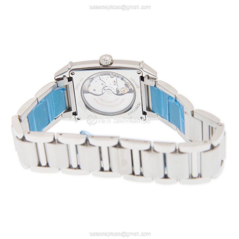 Girard Perregaux 25932D11A661-11A VINTAGE 1945 Automatic Stainless Steel & Diamonds