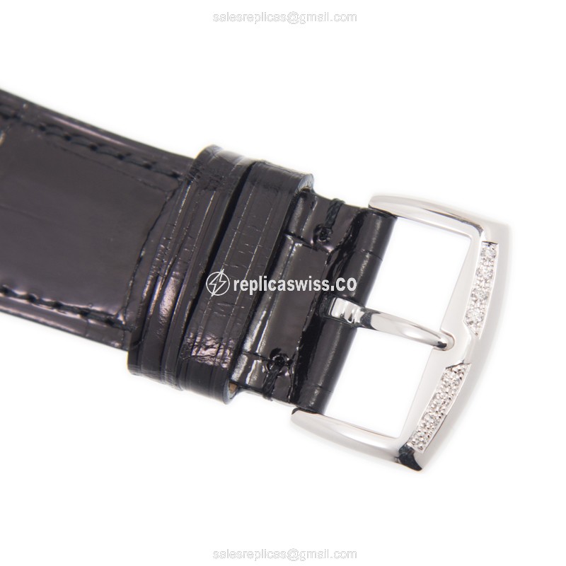 Franck Muller 6002 M B QZ REL R MOP D 1R (AC) MASTER SQUARE Quartz Stainless Steel & Diamonds