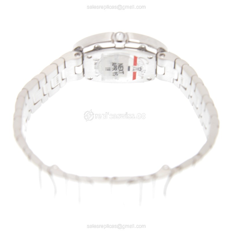 Cartier WB520006 BAIGNOIRE Quartz 18kt White Gold & Diamond