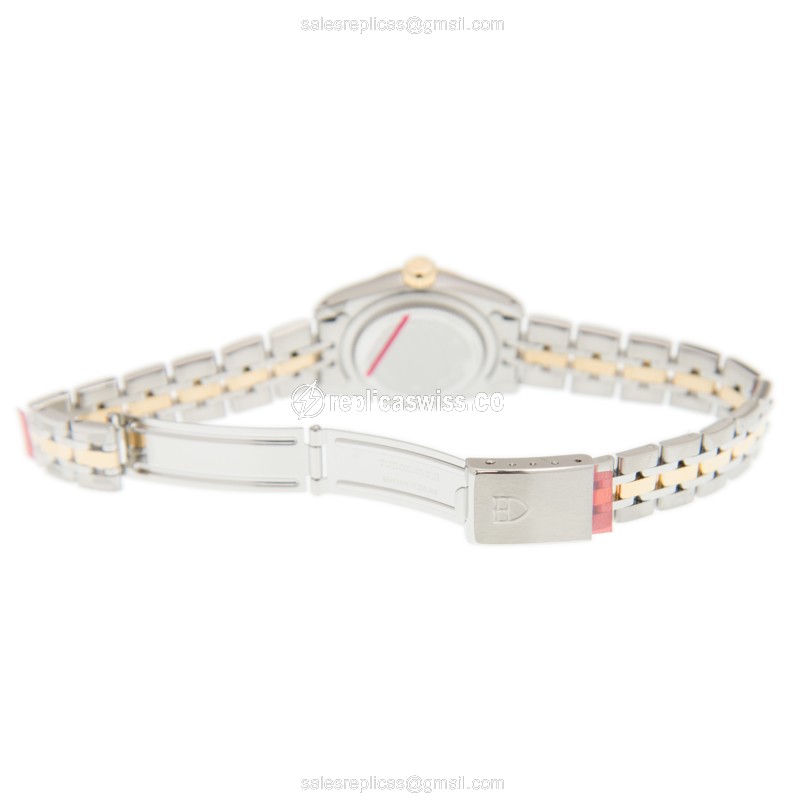 Tudor 92413-62433-246810AR-BK PRINCESS DATE Automatic 18kt Gold & Steel