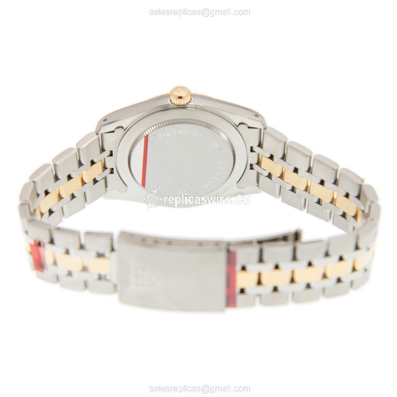 Tudor 76213-62483-246810AR-CH PRICE DATE-DAY Automatic 18kt Gold & Steel