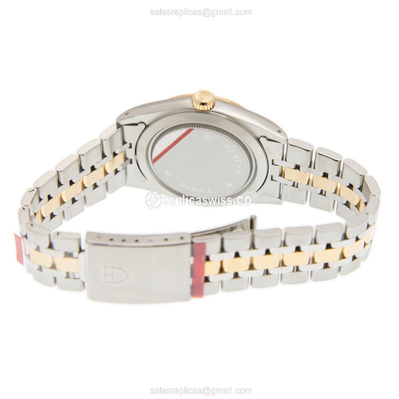 Tudor 76213-62483-CHRN PRICE DATE-DAY Automatic 18kt Gold & Steel