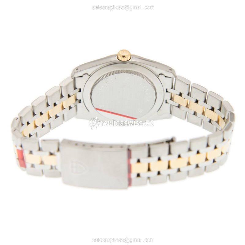 Tudor 74033-62473-WTRN PRICE DATE-DAY Automatic 18kt Gold & Steel