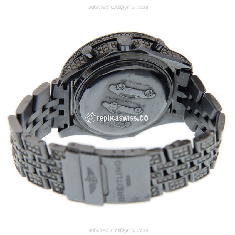 Breitling BREITLING BLACKDIA Automatic Stainless Steel & Diamond