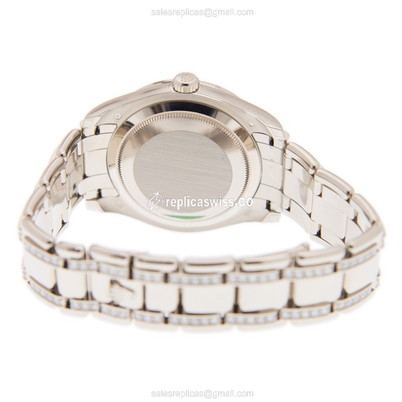 Rolex 86349SAF DATEJUST Automatic 18kt White Gold & Sapphire