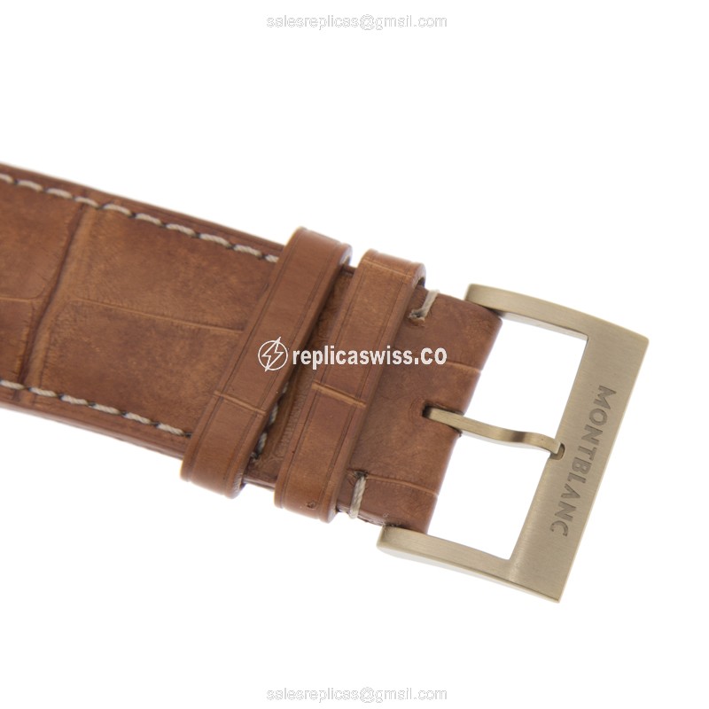 Mont Blanc 117064 1858 Manual Wind Bronze