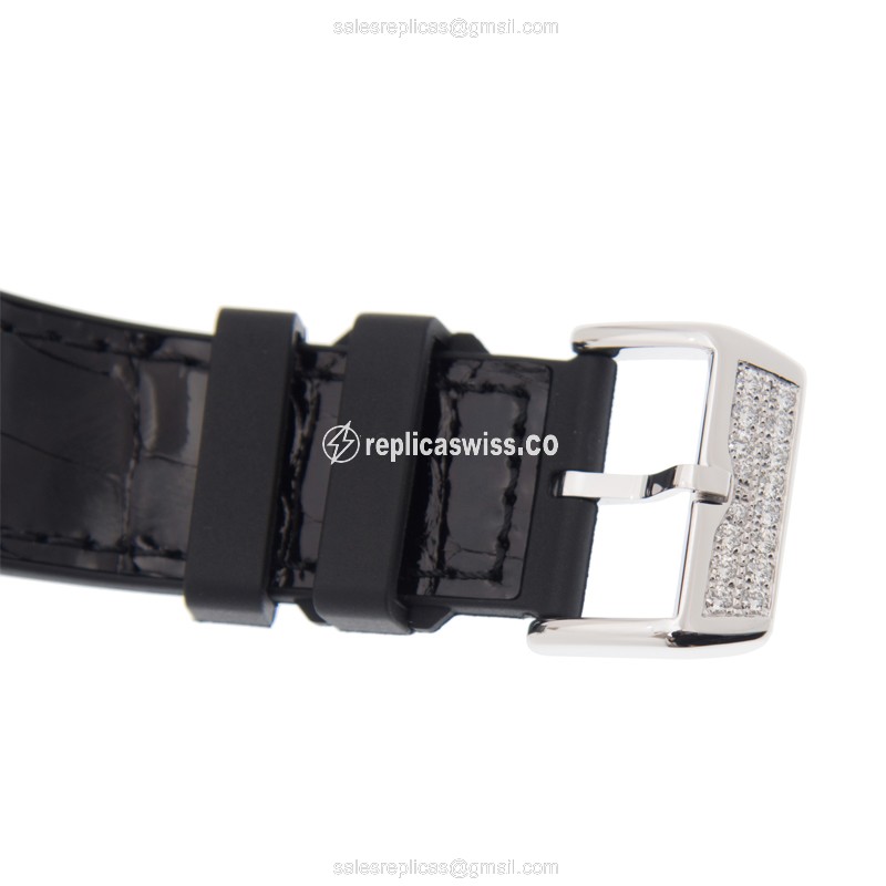 Franck Muller V 45 S6 SQT D (AC.NR) VANGUARD Manual Wind Stainless Steel & Diamonds