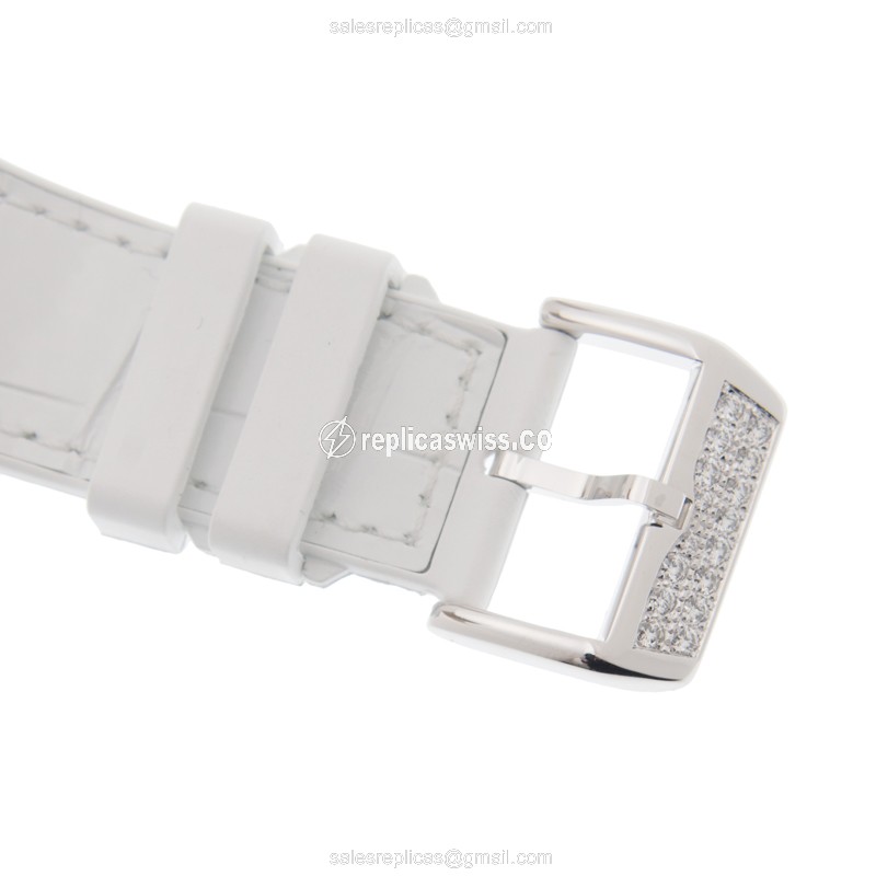 Franck Muller V 45 S6 SQT D (AC.BC) VANGUARD Manual Wind Stainless Steel & Diamonds