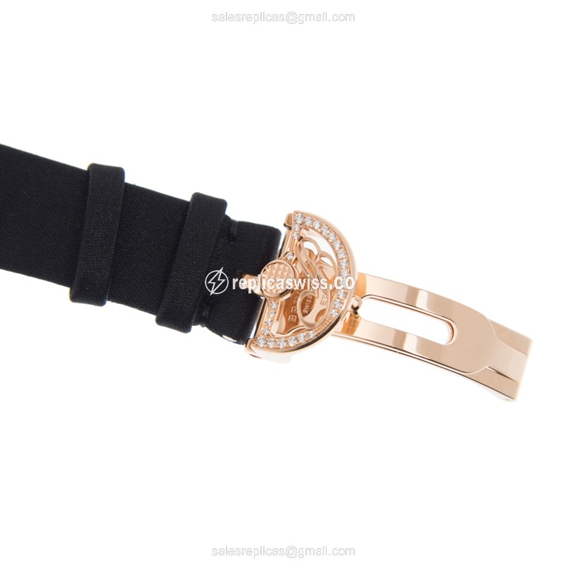 Breguet 8918BR/58/864/D00D REINE DE NAPLES Automatic 18kt Rose Gold & Diamonds