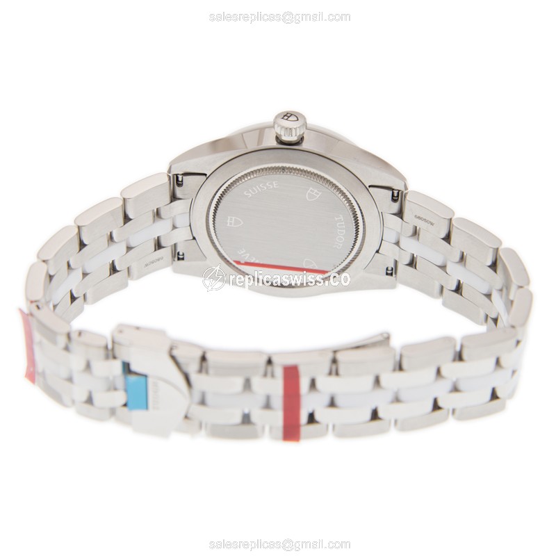 Tudor 55010W-68050W-WT GLAMOUR DATE Automatic Stainless Steel