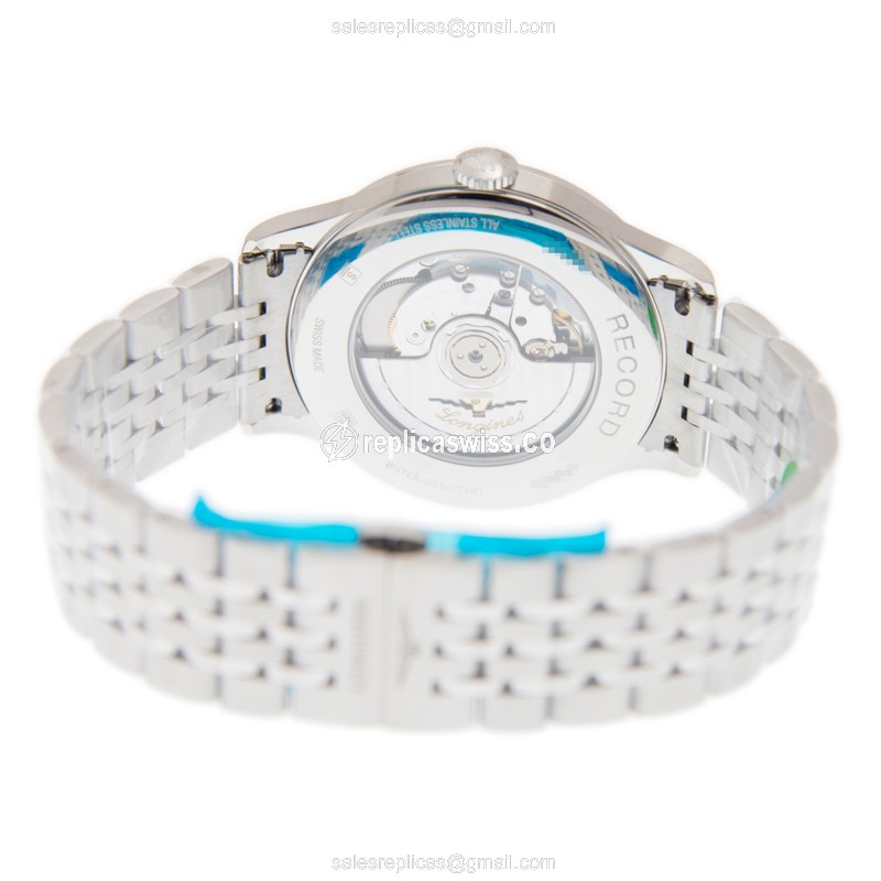 Longines L2.821.4.96.6 RECORD Automatic Stainless Steel