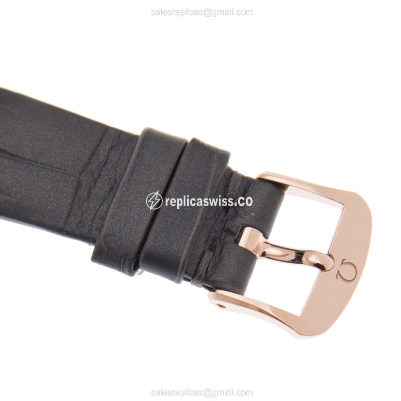 Omega 428.58.36.60.02.001 DE VILLE Quartz 18kt Rose Gold & Diamonds