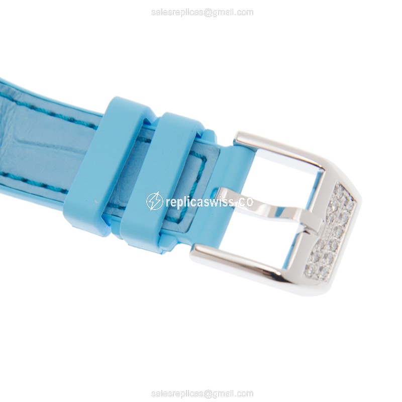 Franck Muller V 35 SC AT FO D CD COL DRM (AC.BL) VANGUARD Automatic 18kt White Gold & Diamond
