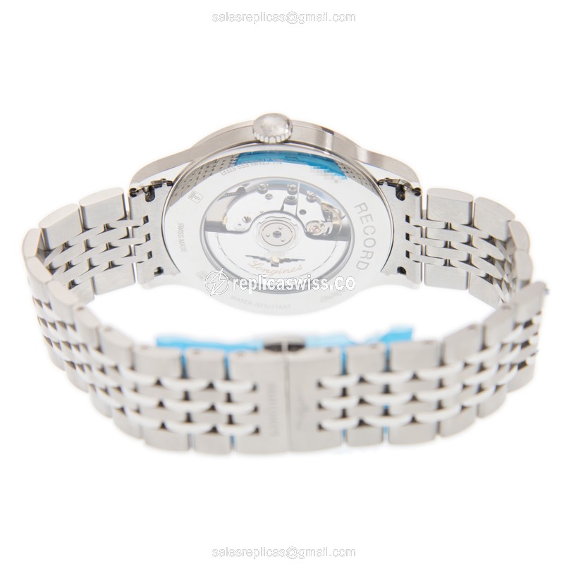 Longines L2.821.4.11.6 RECORD Automatic Stainless Steel