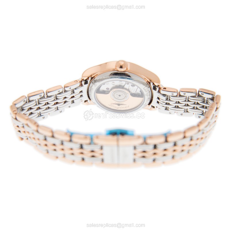 Longines L4.360.1.11.7 LONGINES LYRE Automatic 18kt Rose Gold & Steel